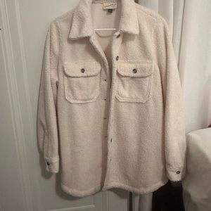 Teddy off-white jacket